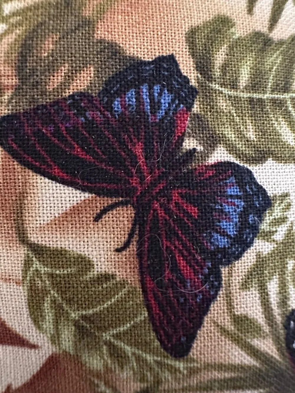 Butterfly Print Balsam Fir Scented Sachet Pillow By Maine Balsam Fir Products